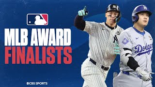 2024 MLB Award Finalists Unanimous MVP selections Strong NL Rookie class amp MORE [upl. by Vonni]