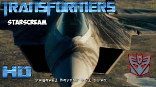 TRANSFORMERS 123  Starscream All Scene HD [upl. by Esenwahs]