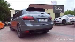 Porsche Cayenne Turbo 958 Sportowy Układ Wydechowy  CAPRISTO  MMPerformancepl [upl. by Gav30]