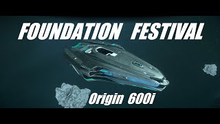 Star Citizen  Foundation Festival  600i paint scheme [upl. by Towroy]