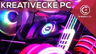 DER KREATIVECKE HIGH END GAMING PC  ENDLICH  Adressable RGB und Maximal Leistung [upl. by Ateinotna855]