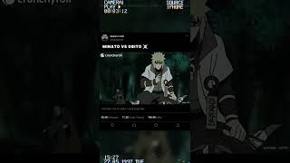 Minato Vs obito Phonk edit ☠️ short trending viral anime edit 🔥 [upl. by Jaquith]