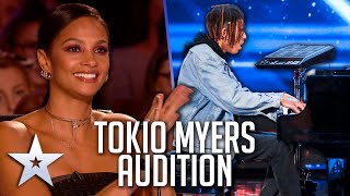 Tokio Myers GIVES US CHILLS with breathtaking Audition  Britains Got Talent [upl. by Lerual482]