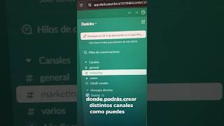 Cómo usar la herramienta Slack 2024 slack tutorial marketingdigital [upl. by Chip]