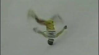 Most extreme SKI CRASH ever KITZBÜHEL DOWNHILL  Die STREIF Hahnenkammrennen [upl. by Sisenej]