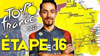 TOUR DE FRANCE 2022  ÉTAPE 16  CARCASSONNE › FOIX [upl. by Denison]