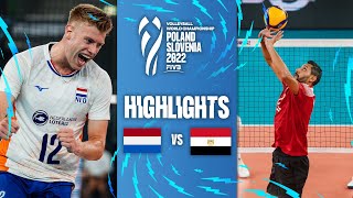 🇳🇱 NED vs 🇪🇬 EGY  Highlights Preliminary Phase  Mens World Championships 2022 [upl. by Dietz996]