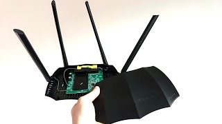 Tenda AC1200 Dual Band Gigabit Wifi Router Teardown [upl. by Ferdy]