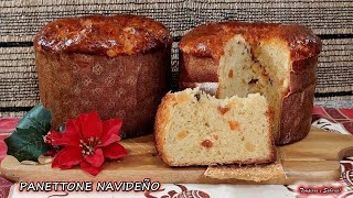 PANETON O PANETTONE NAVIDEÑO EL MEJOR DE TODOS DELICIOSO Y MUY FÁCIL PANETONE [upl. by Mercola]