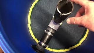 DIY  Koi pond filter system  Three Barrel Gravity system part 1 [upl. by Raimes]