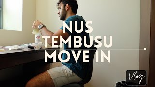 Tembusu College MoveIn and Dorm Setup National University of Singapore [upl. by Yenruoc]