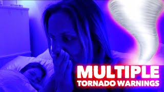 MULTIPLE TORNADO WARNINGS IN THE MIDDLE OF THE NIGHT  Family 5 Vlogs [upl. by Trela]