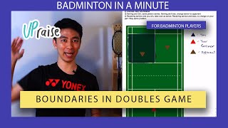 Explaining Boundaries in Doubles Game [upl. by Rorke]