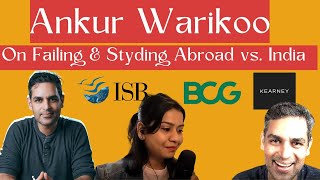 Ankur warikoo on Studying Abroad Failing Exams GMAT amp Hate Speech🤯 Shatakshi Show [upl. by Baniaz]