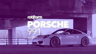 Porsche 991  Rotiform LSR [upl. by Nolra113]