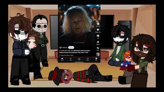 Slashers react to eachother 🔪 Michael Myers 🔪 Halloween no ships [upl. by Micco130]