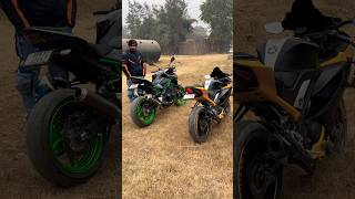 4 Cylinder Vs Single Cylinder Sound Test shorts exhaust reaction modification [upl. by Rolan]