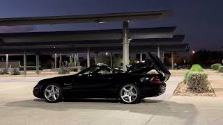 2008 Mercedes SL55 AMG P30 Top Operation Video [upl. by Eyahsal]