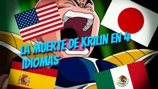 La muerte de Krilin en 4 idiomas [upl. by Marko]