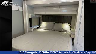 Magnificent 2025 Renegade VIENNA 25FWC Class C RV For Sale in Oklahoma City OK  RVUSAcom [upl. by Calan]