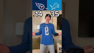 The belt become more powerful😳🤣🏈 nfl football lions titans skit funny [upl. by Losse868]