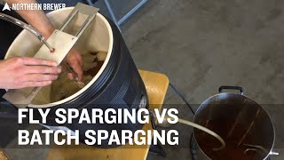 Comparing Sparge Methods Fly Sparging vs Batch Sparging [upl. by Berard]