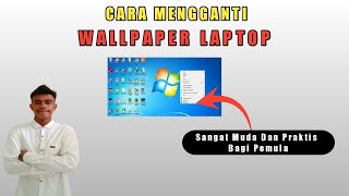 cara menganti wallpaper laptop [upl. by Lanny676]