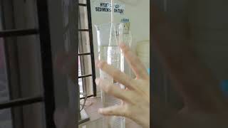 Test No5 HYDROMETER TEST Soil lab [upl. by Sperling]