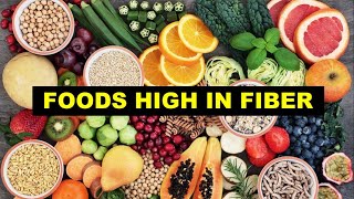 Top 25 Foods High in Fiber  Fiber Food List [upl. by Hajile]