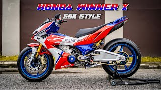 PROJECT HONDA WINNER X IDEMITSU SBK STYLE [upl. by Alahc963]