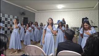 Coreografia vem senhor  Sara Evelyn grupo Kadosh [upl. by Dorrehs426]