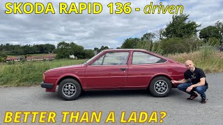 1989 Skoda Rapid 136  reviewing the poor mans Porsche [upl. by Uria]