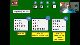 Beginner Lessons  L26  Defence To Weak Bids weak 2s and Preempts  The Lesson [upl. by Savell]