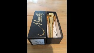 Trumpet Mouthpiece review Monette B4S S2 [upl. by Atalante604]