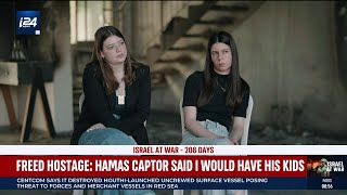 Freed hostage reveals Hamas captor told me I would have his children [upl. by Goff]