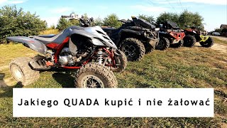 Jakiego quada atv kupić i nie żałować Polaris Can am Yamaha [upl. by Yllek]