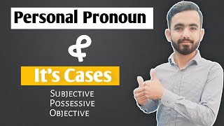 Personal Pronoun  first person  second person  third person amp Cases of Pronouns  UrduHindi [upl. by Avla]