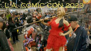 LA Comic Con 2023  Cosplay Walkthrough And More [upl. by Emiatej853]