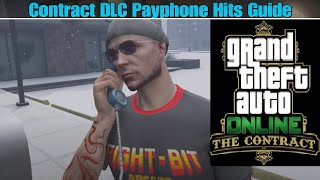 GTA 5 Online  The Contract DLC  Payphone Hits Guide  Unlocking the Franklin call [upl. by Odnesor365]