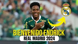 Bienvenido ENDRICK al REAL MADRID Skills amp Goals [upl. by Hynes334]