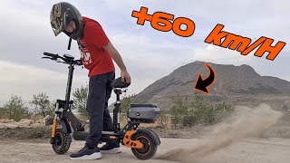 ¡POTENCIA EXTREMA Patinete Eléctrico TODO TERRENO 60 kmh💥  Kukirin m5 pro [upl. by Enaht]