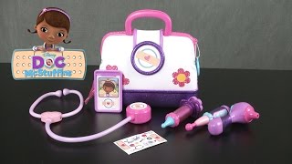 Doc McStuffins Toy Hospital Doctors Bag Set from Just Play [upl. by Rachelle]