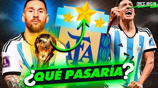 ¿QUÉ PASARÍA SI la ARGENTINA DE MESSI GANA EL MUNDIAL ¡LEYENDA [upl. by Faludi65]