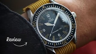 Omega Seamaster 300 165024 vintage diver watch review [upl. by Ecinnej108]