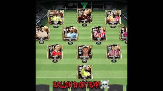 Ballon d’or team☠️ eafcmobile fifamobile shorts fifa22 [upl. by Brittaney276]