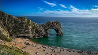 Durdle DoorWest Lulworth Wareham beach heritage uk [upl. by Constant]