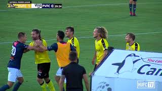 NPL R1 2019 Heidelberg United v Pascoe Vale 11 Highlights [upl. by Anawad]