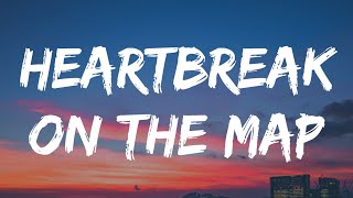 Dan  Shay  Heartbreak On The Map Lyrics [upl. by Ateekram]