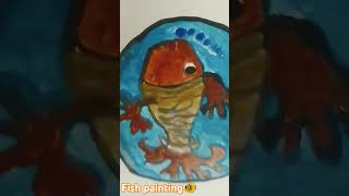 Fish painting 🐠 🎨subscribe art daksh artist avenue [upl. by Sehcaep241]