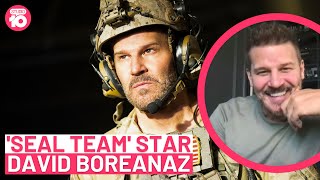 SEAL Team Star David Boreanaz  Studio 10 [upl. by Adnil]